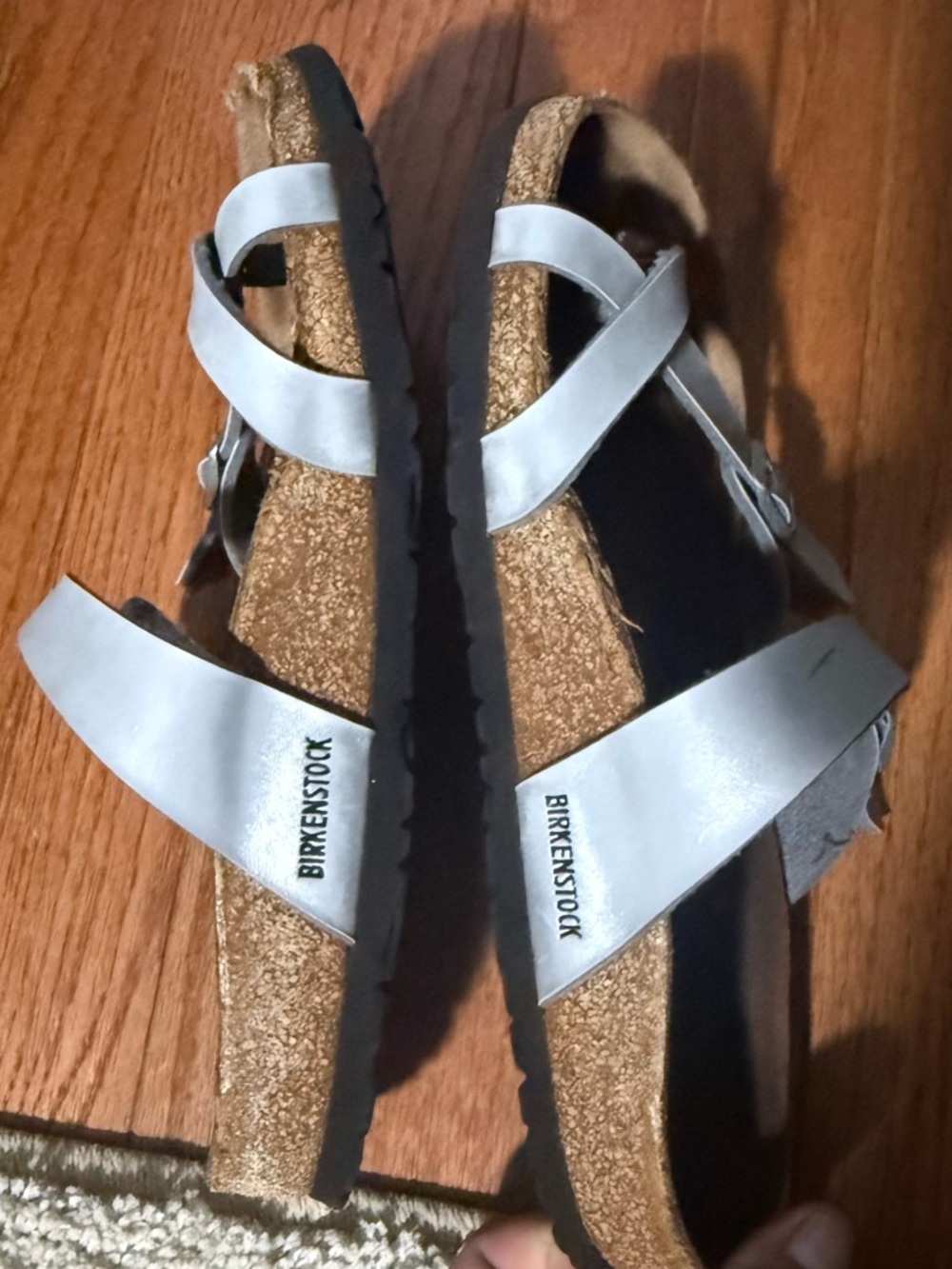 Birkenstock Women’s Mayari in Silver Size 40 - Picture 3 of 12